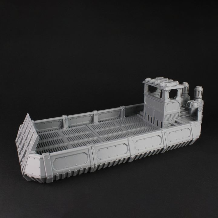 Cargo Barge with Cargo - Tesseract Tomb