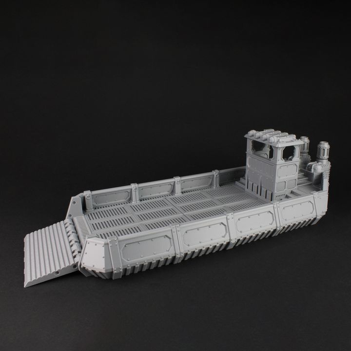 Cargo Barge with Cargo - Tesseract Tomb