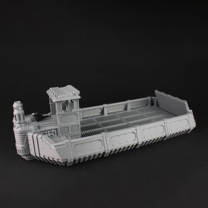 Cargo Barge with Cargo - Tesseract Tomb