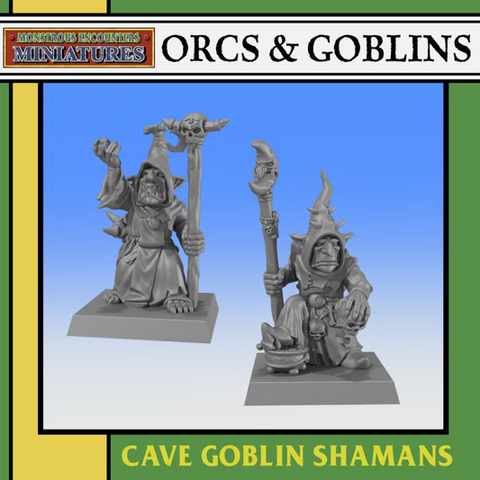 ORCS & GOBLINS: Cave Goblin Shamans
