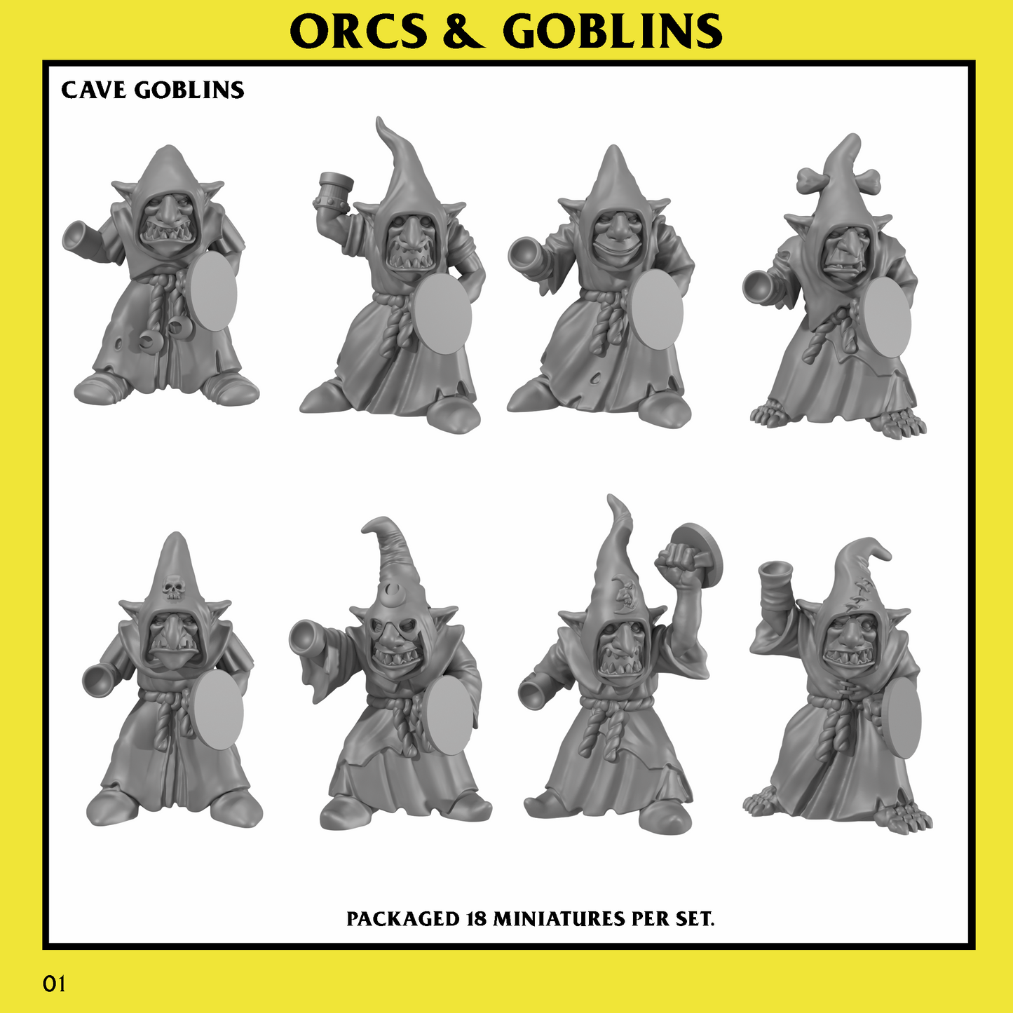 ORCS & GOBLINS: Cave Goblins Unit by Monstrous Encounters