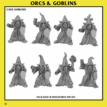 ORCS & GOBLINS: Cave Goblins Unit by Monstrous Encounters