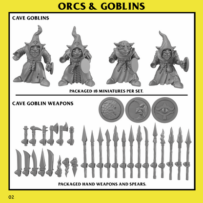 ORCS & GOBLINS: Cave Goblins Unit by Monstrous Encounters