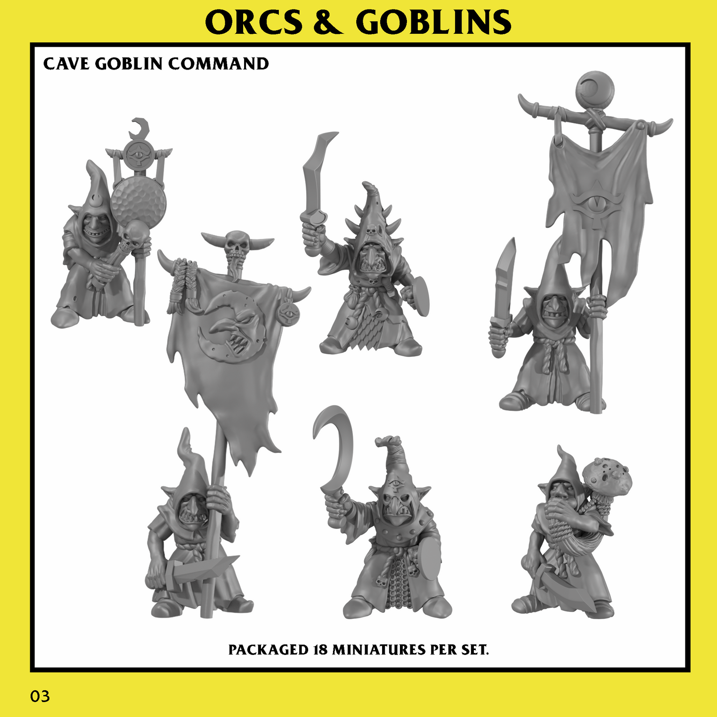 ORCS & GOBLINS: Cave Goblins Unit by Monstrous Encounters