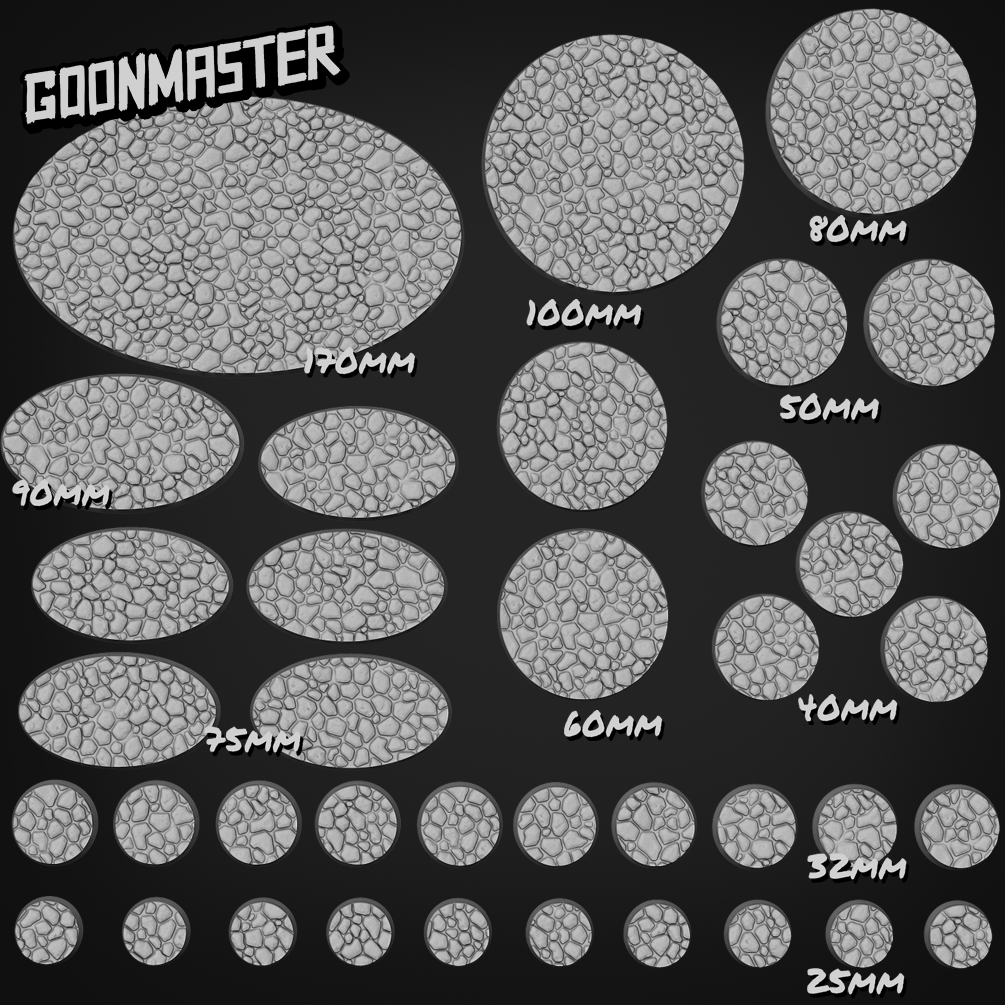 Cobble Stone Bases By GoonMaster
