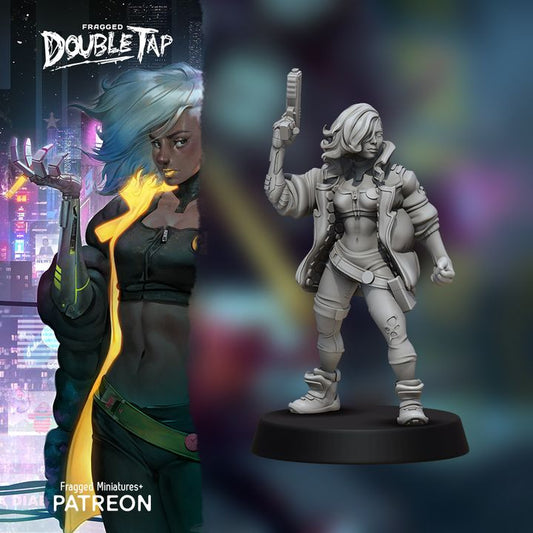 Corp Neon Hacker By Fragged Miniatures