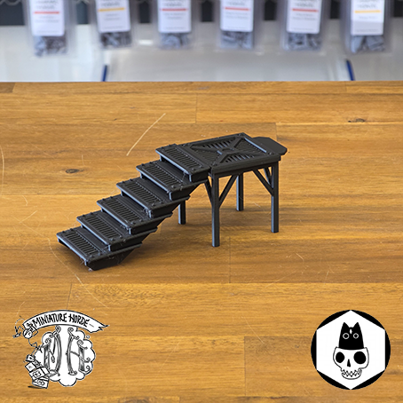 Floating Boardwalk and Stairs - Tesseract Tomb