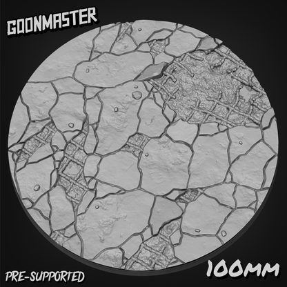 Damaged Reninforced Concrete Bases By GoonMaster