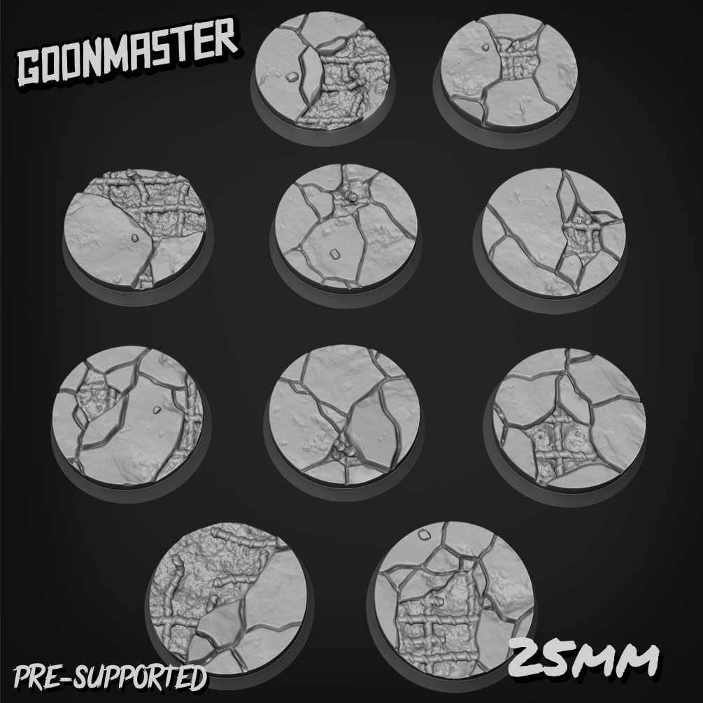 Damaged Reninforced Concrete Bases By GoonMaster