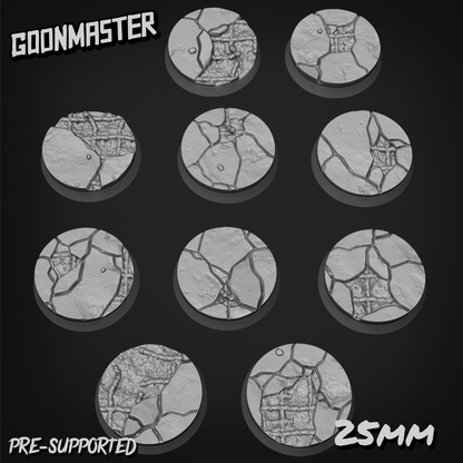 Damaged Reninforced Concrete Bases By GoonMaster