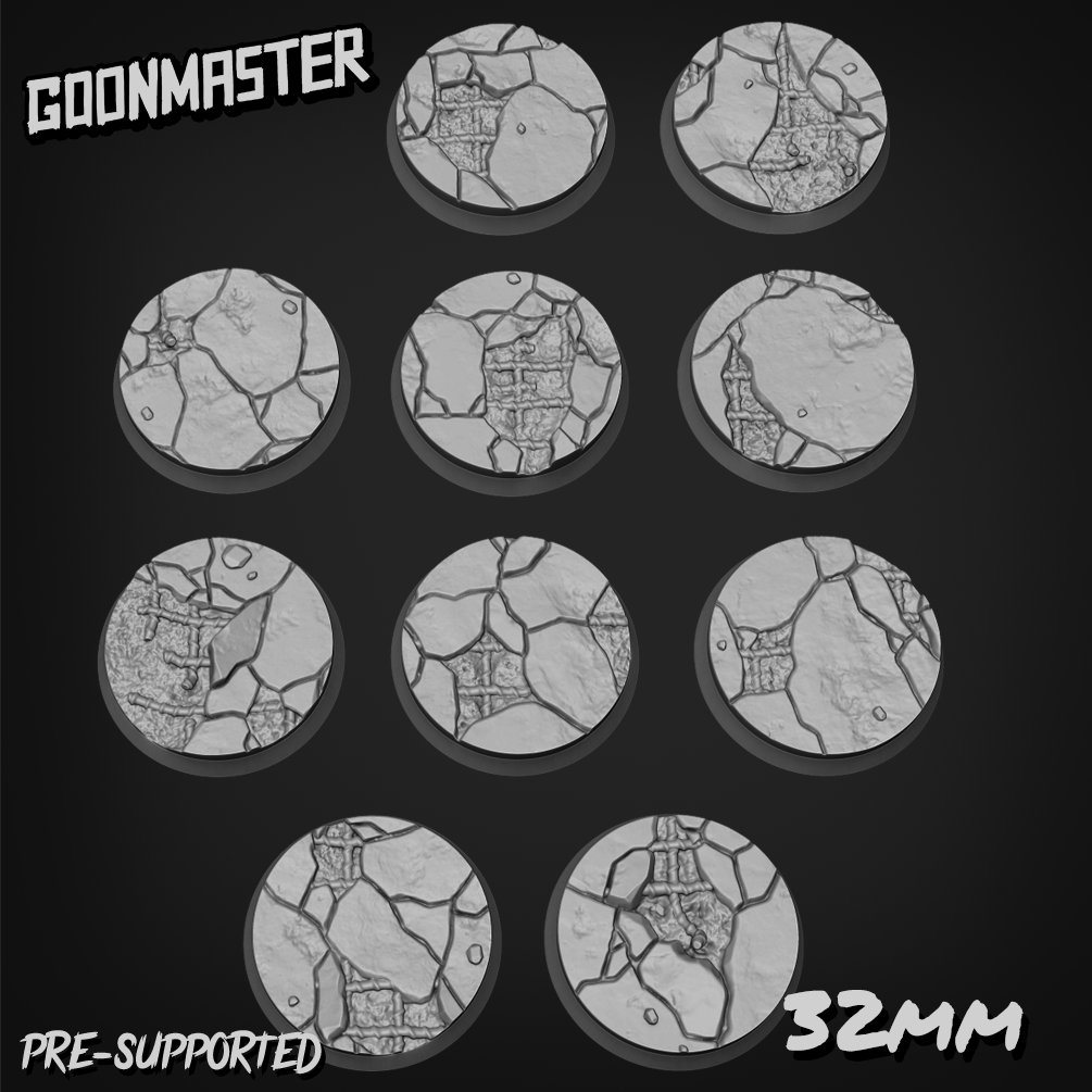 Damaged Reninforced Concrete Bases By GoonMaster