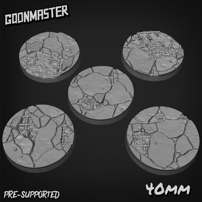 Damaged Reninforced Concrete Bases By GoonMaster