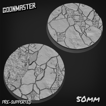 Damaged Reninforced Concrete Bases By GoonMaster