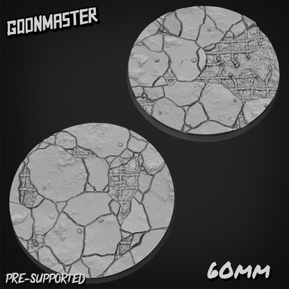 Damaged Reninforced Concrete Bases By GoonMaster