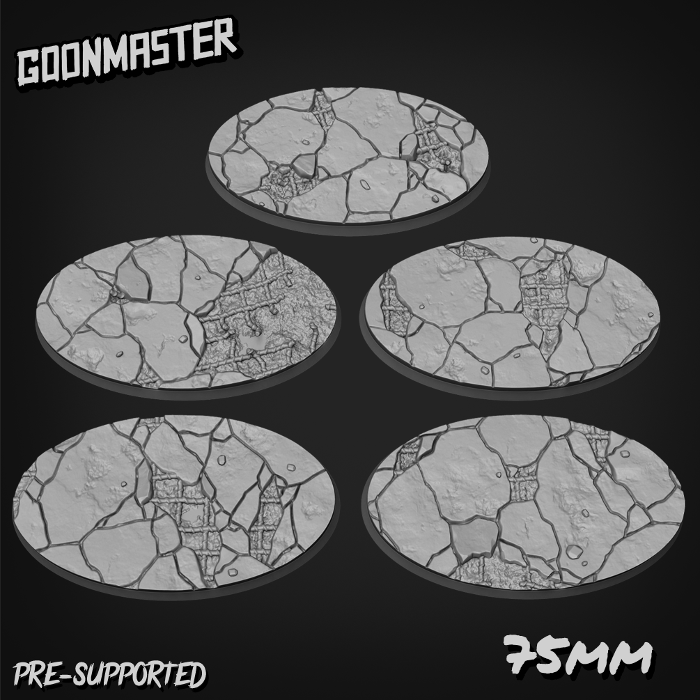 Damaged Reninforced Concrete Bases By GoonMaster
