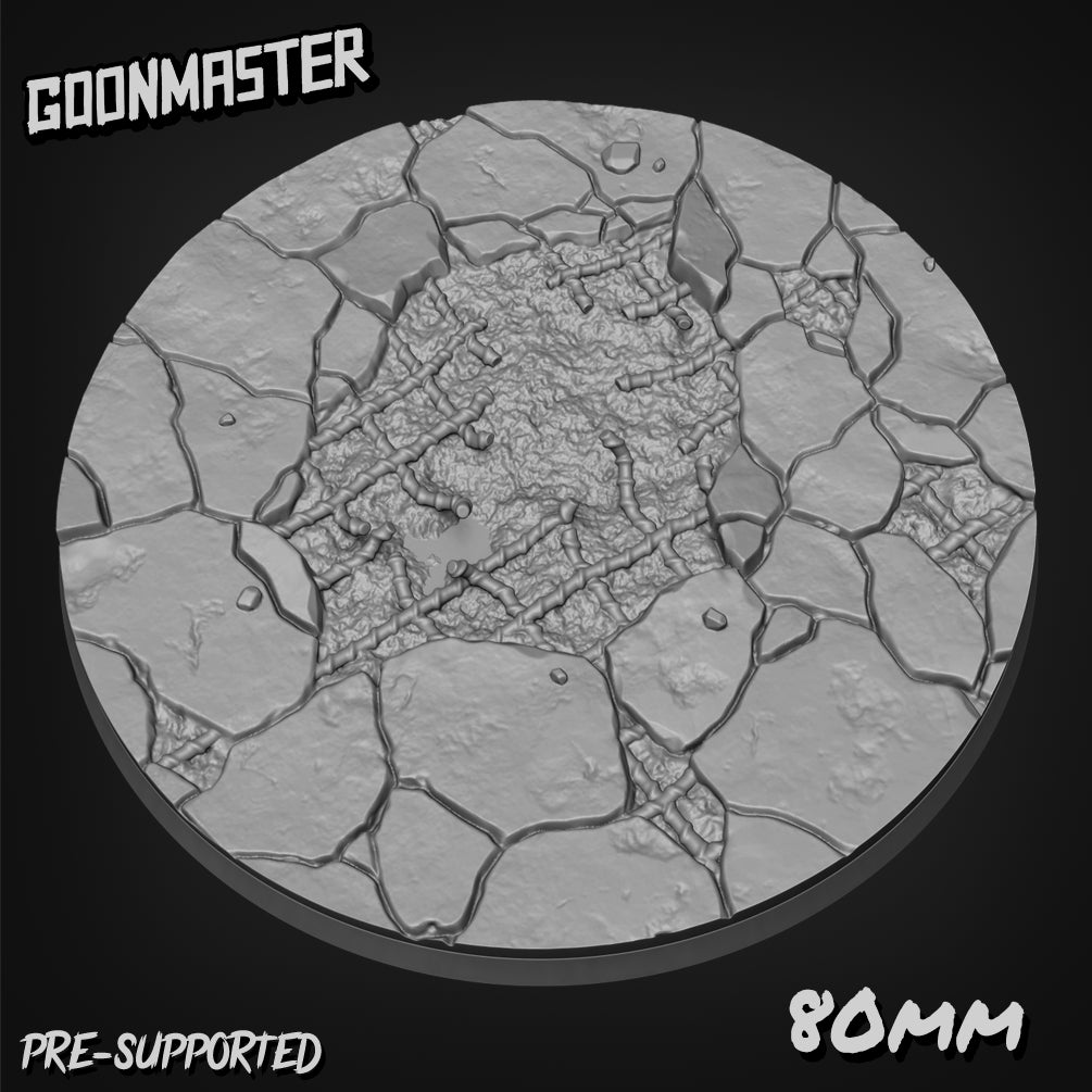 Damaged Reninforced Concrete Bases By GoonMaster