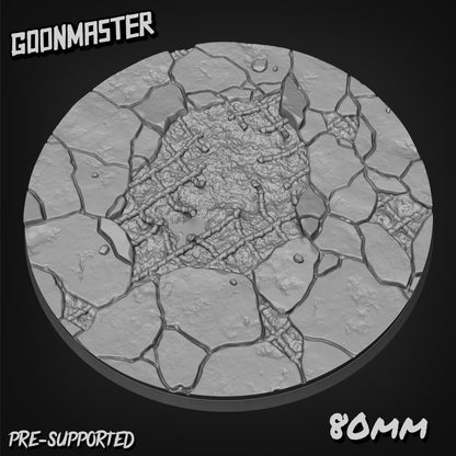 Damaged Reninforced Concrete Bases By GoonMaster