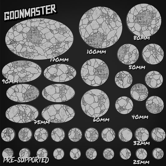 Damaged Reninforced Concrete Bases By GoonMaster