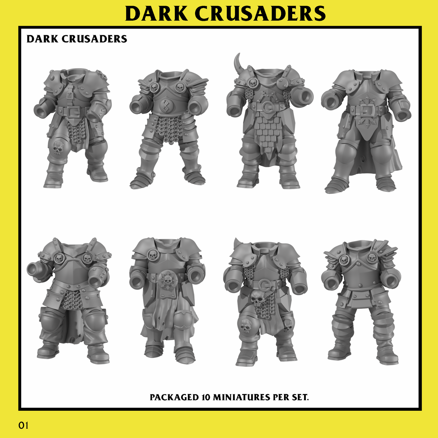 Dark Crusaders Unit by Monstrous Encounters