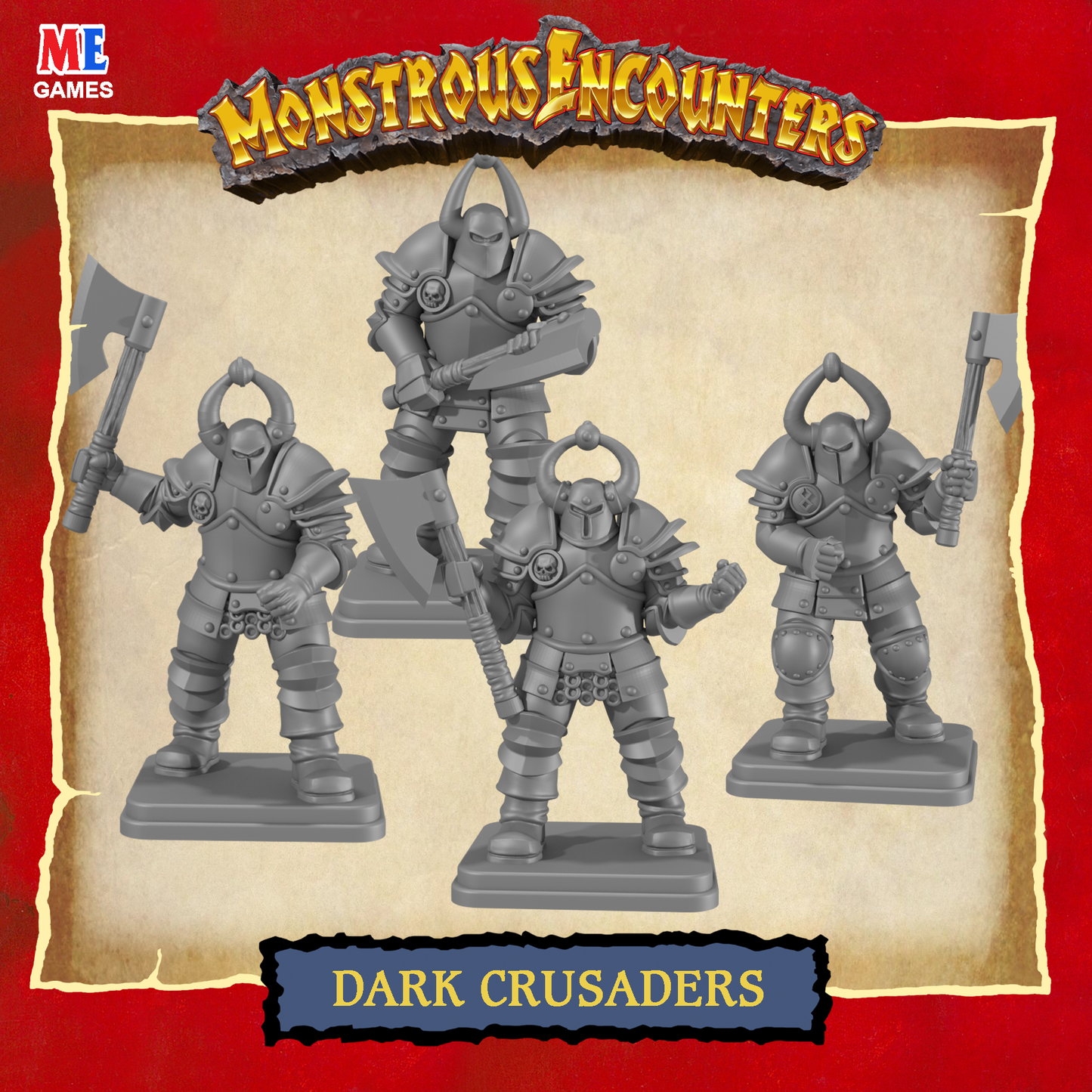 HQ Dark Crusaders by Monstrous Encounters