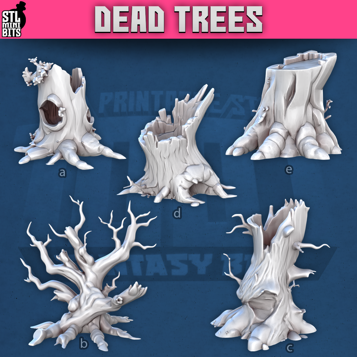 Dead Trees by STL Miniatures