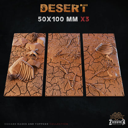 Desert Square Bases By Zabavka Workshop