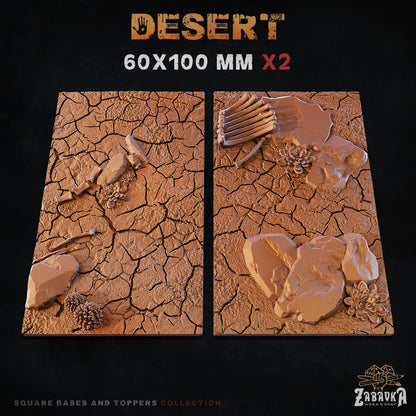 Desert Square Bases By Zabavka Workshop