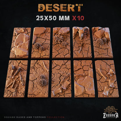 Desert Square Bases By Zabavka Workshop