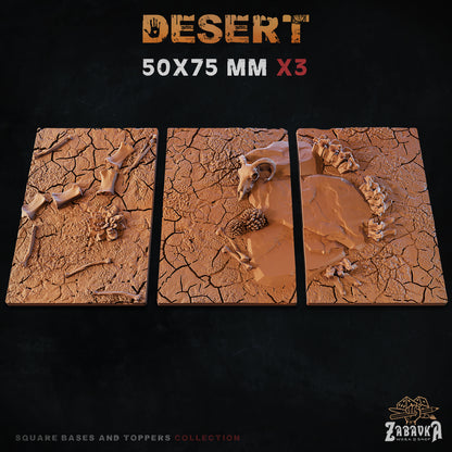 Desert Square Bases By Zabavka Workshop