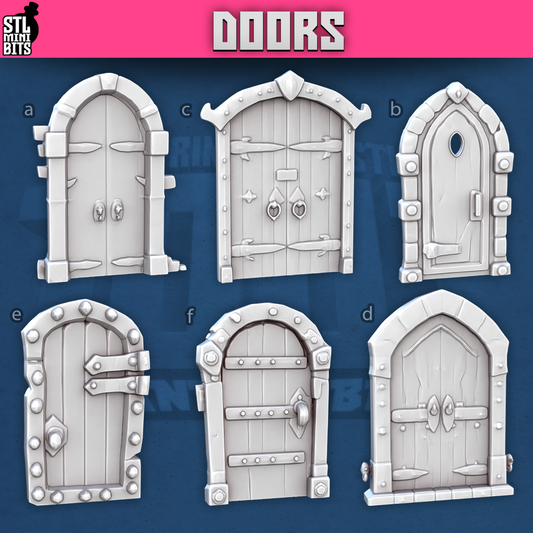 Doors by STL Miniatures