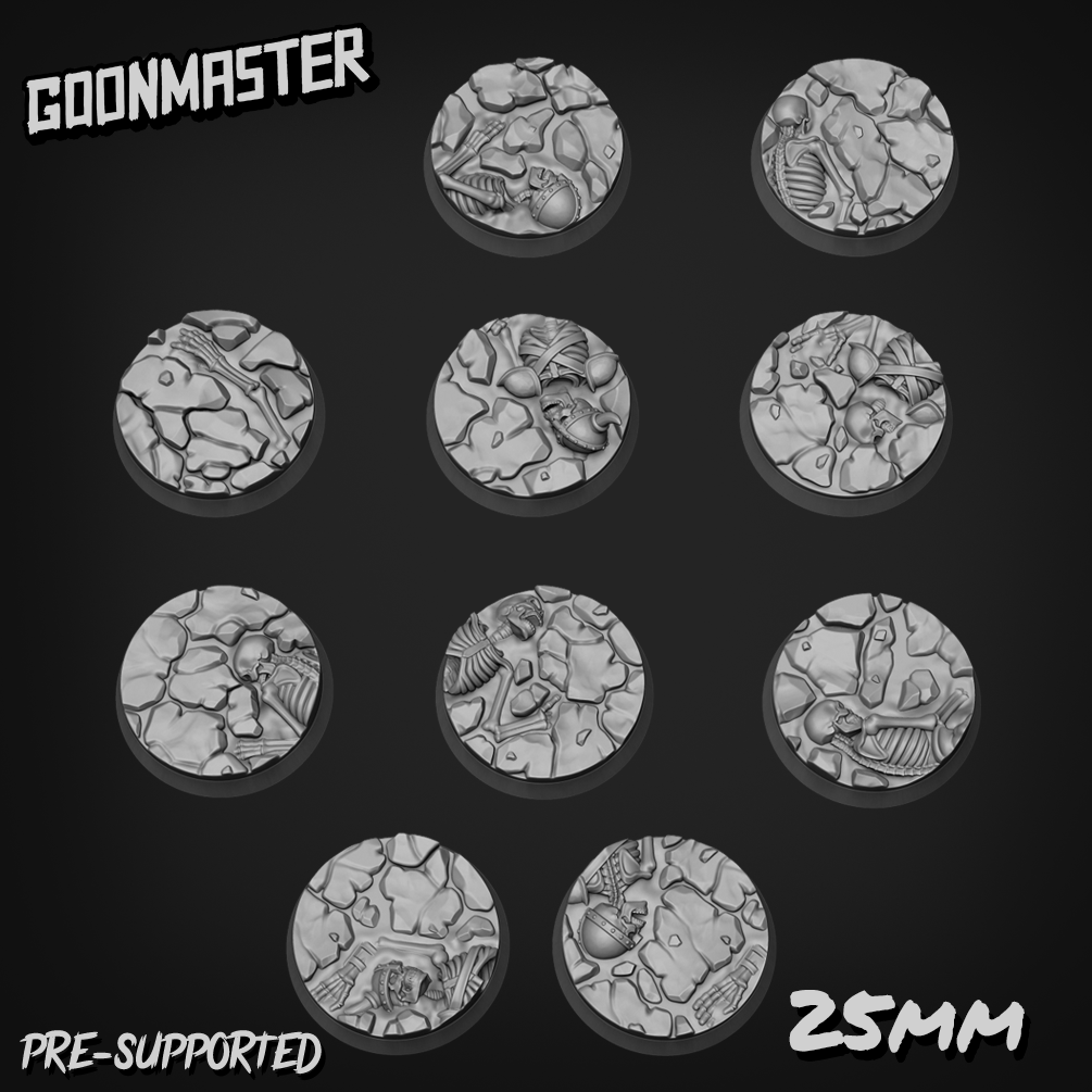 Dried Mud and Bone Bases By GoonMaster