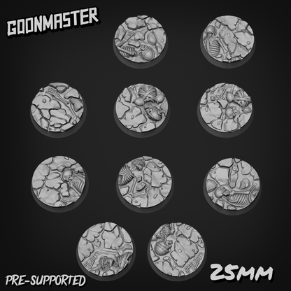 Dried Mud and Bone Bases By GoonMaster