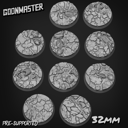 Dried Mud and Bone Bases By GoonMaster