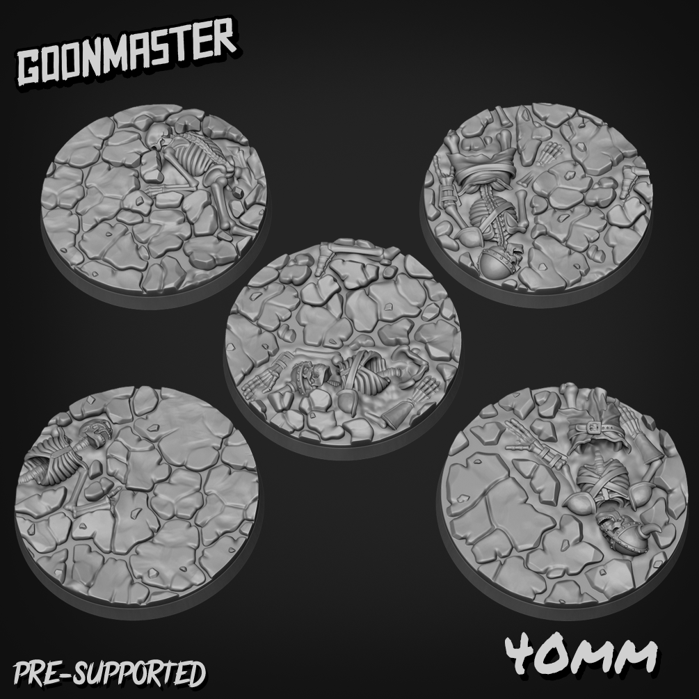 Dried Mud and Bone Bases By GoonMaster