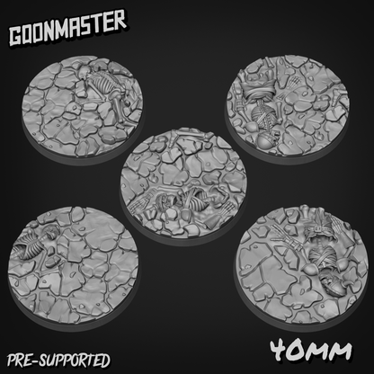 Dried Mud and Bone Bases By GoonMaster