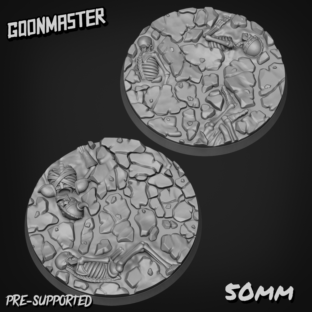 Dried Mud and Bone Bases By GoonMaster