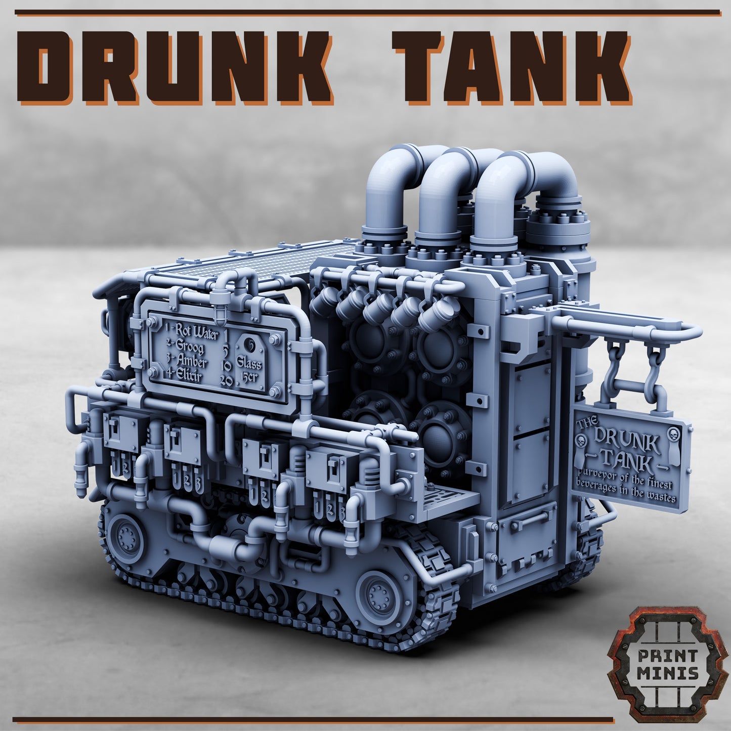 Drunk Tank w/ Bar Keeper