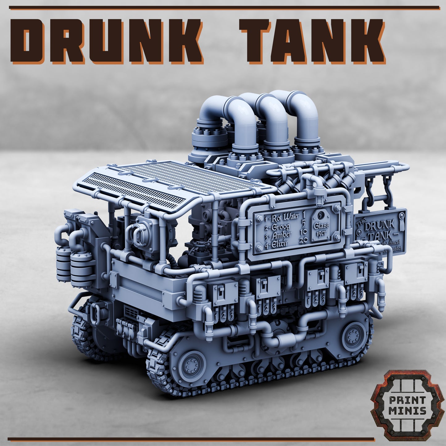 Drunk Tank w/ Bar Keeper