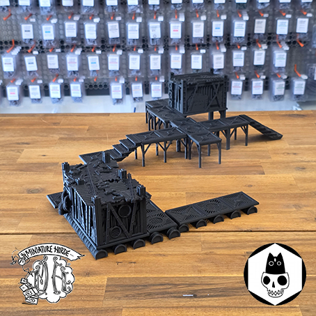 Floating Boardwalk and Stairs - Tesseract Tomb