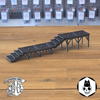 Floating Boardwalk and Stairs - Tesseract Tomb