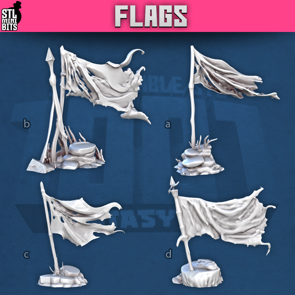 Flags by STL Miniatures