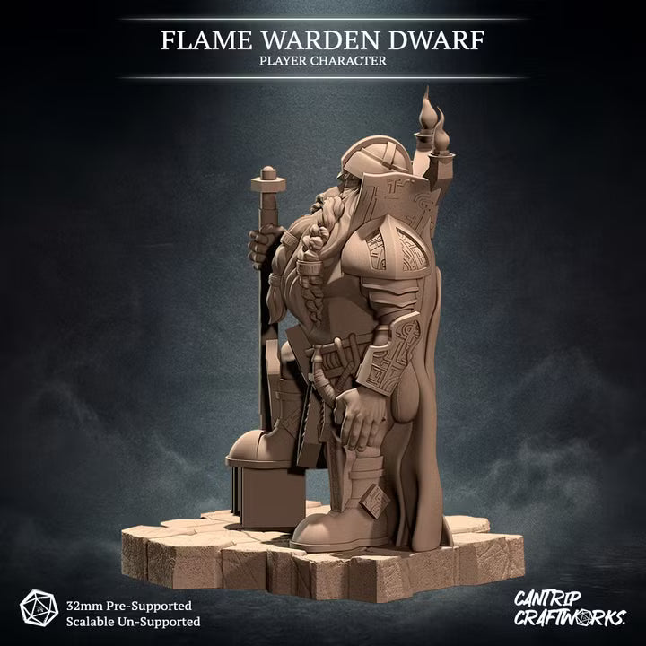 Flame Warden Dwarf