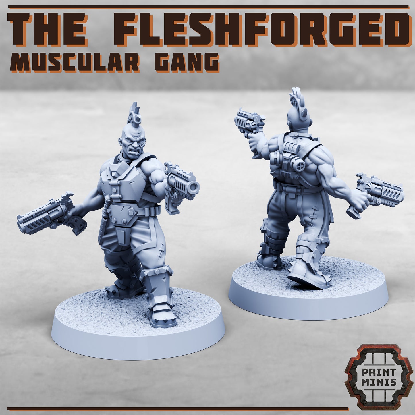 The Fleshforged - a muscular gang!