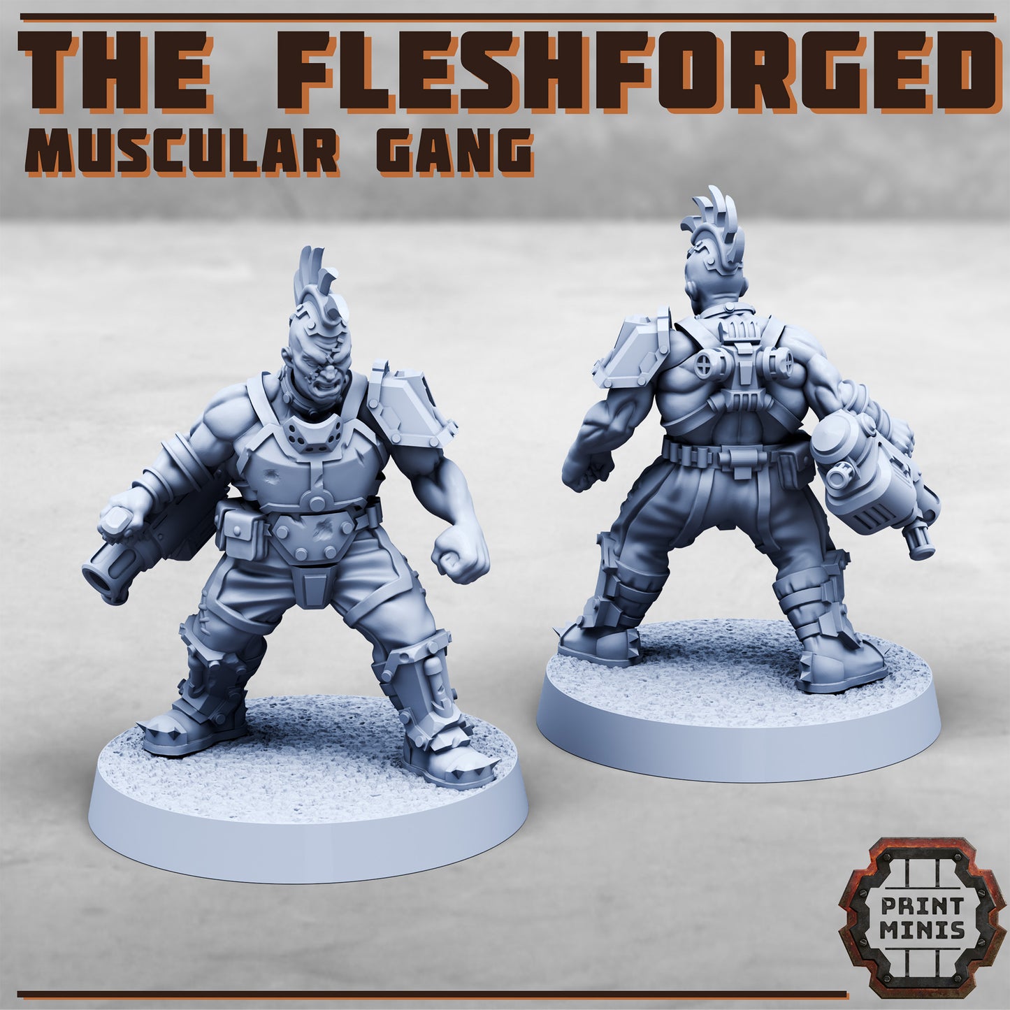 The Fleshforged - a muscular gang!