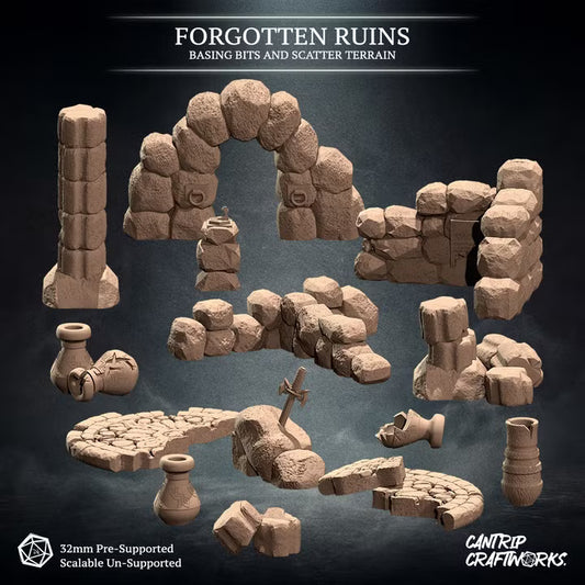 Forgotten Ruins - Basing Bits & Scatter Terrain