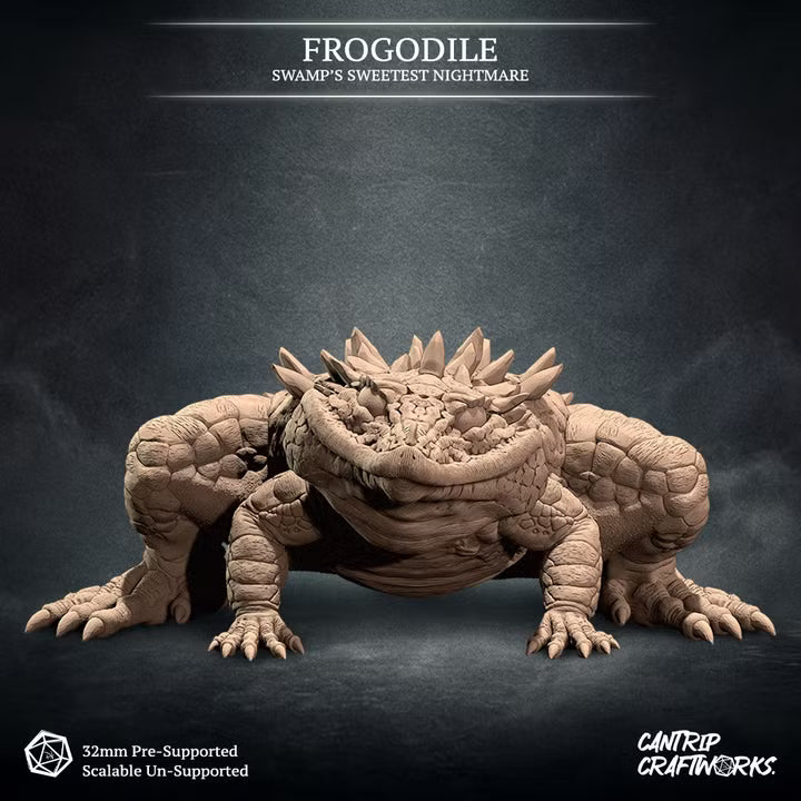 Frogodile - Guarding Variant, Swamp’s Sweetest Nightmare