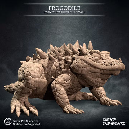 Frogodile - Guarding Variant, Swamp’s Sweetest Nightmare