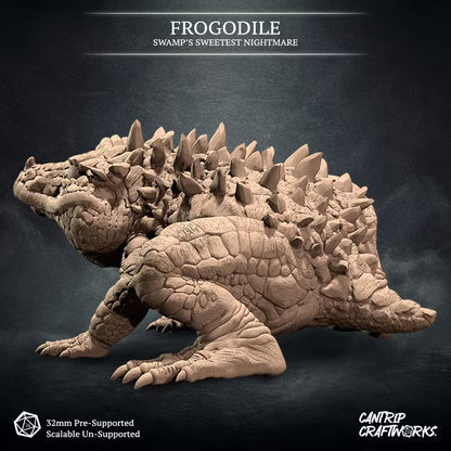 Frogodile - Guarding Variant, Swamp’s Sweetest Nightmare