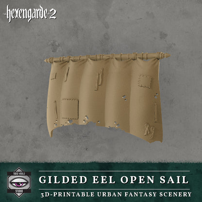 'Gilded Eel' River Barge - Tired World Studio