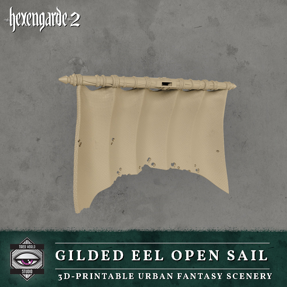 'Gilded Eel' River Barge - Tired World Studio